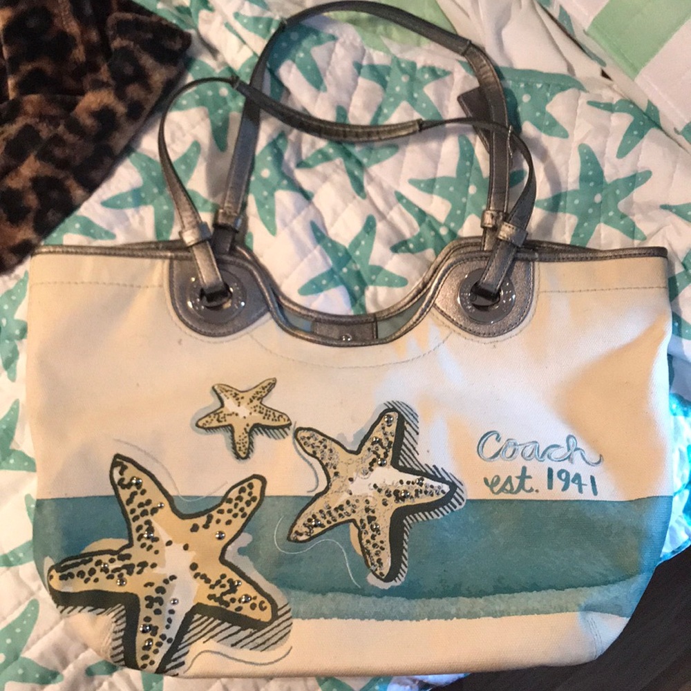 Coach starfish purse